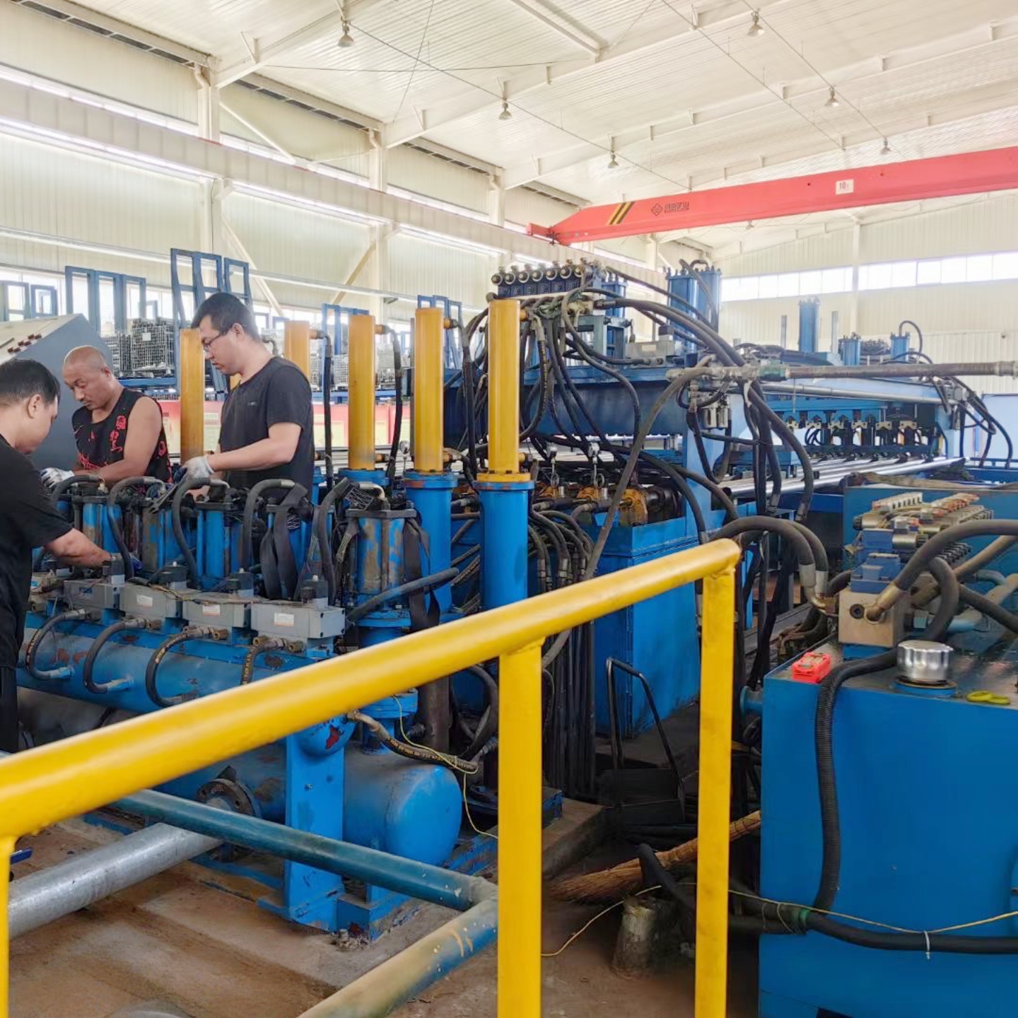 hydrostatic testing machine