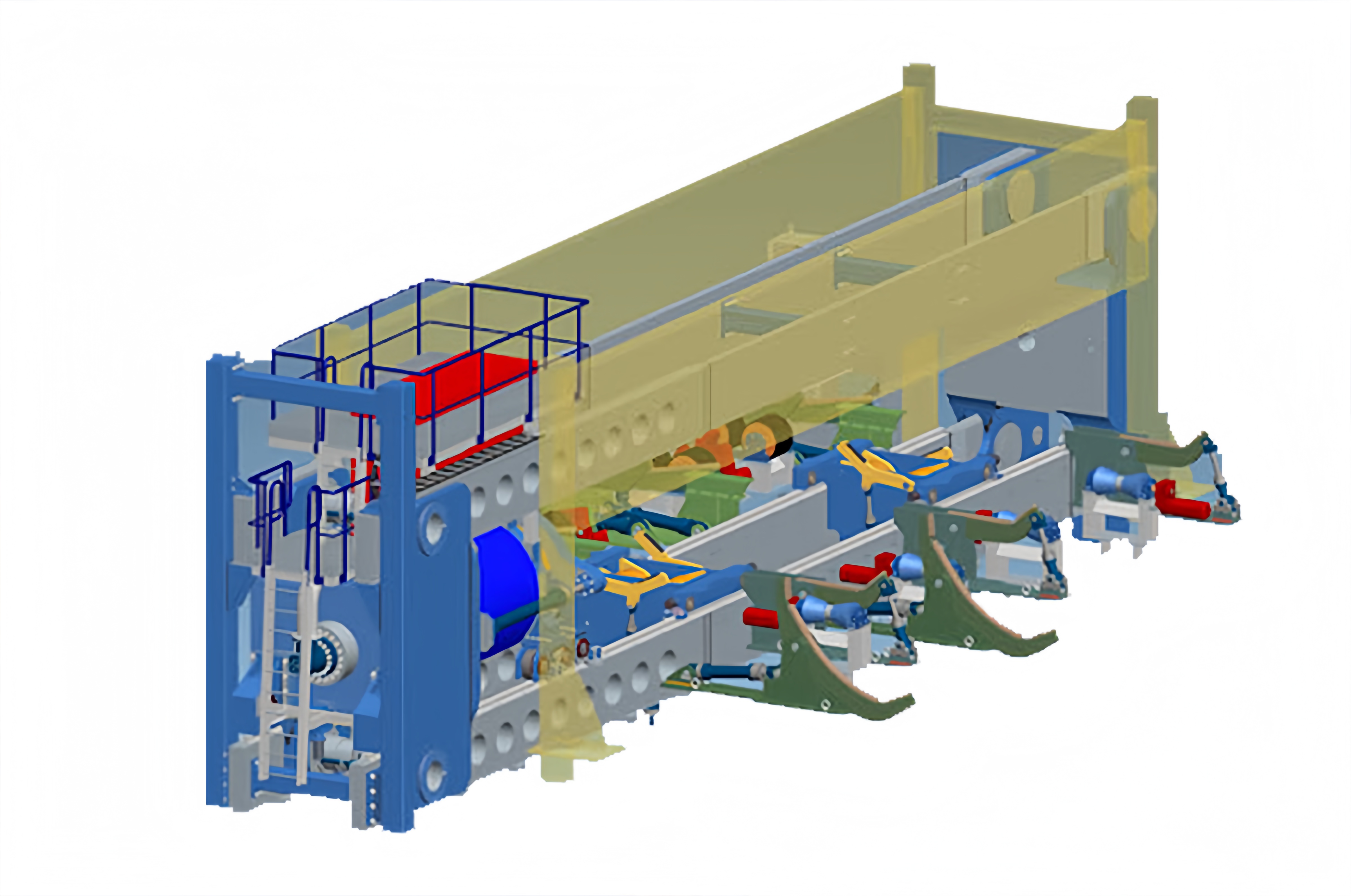 steel pipe testing machine
