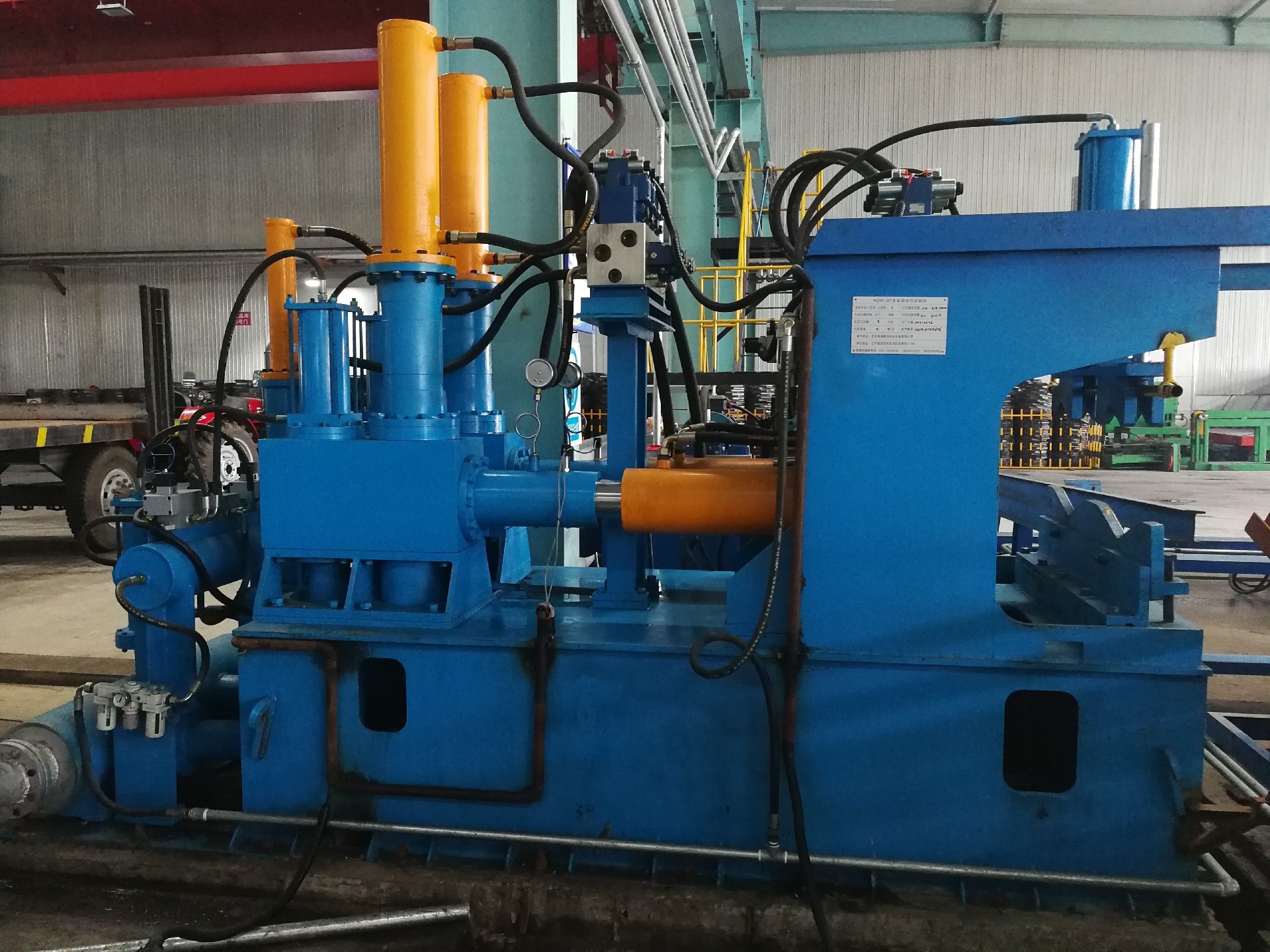 Pipe pressure testing machine Pipe pressure testing machine