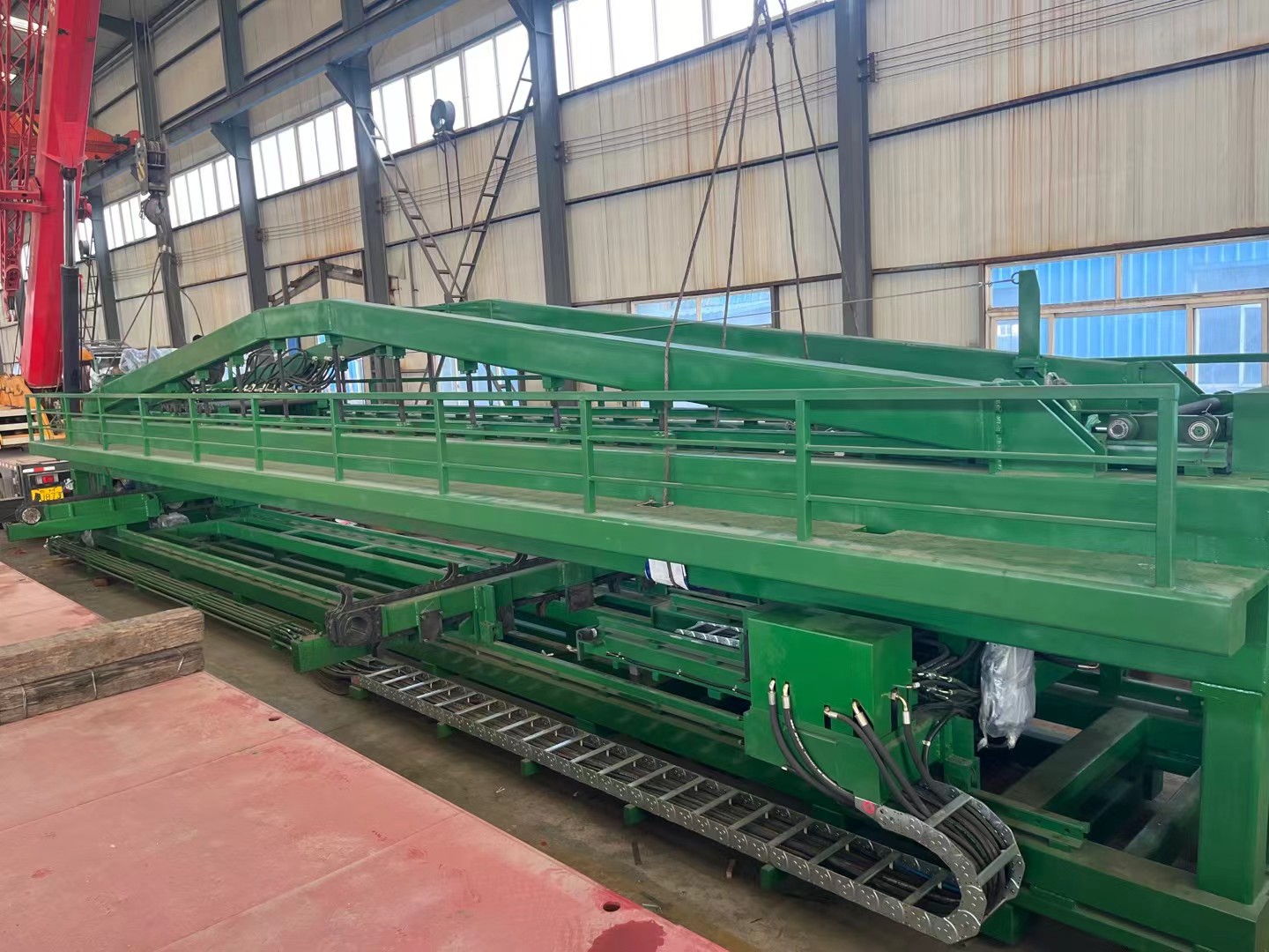 Pipe pressure testing machine