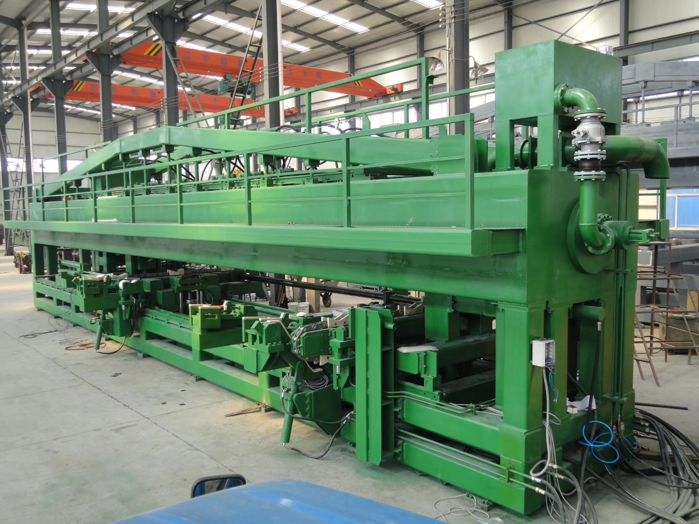 Pipe pressure testing machine