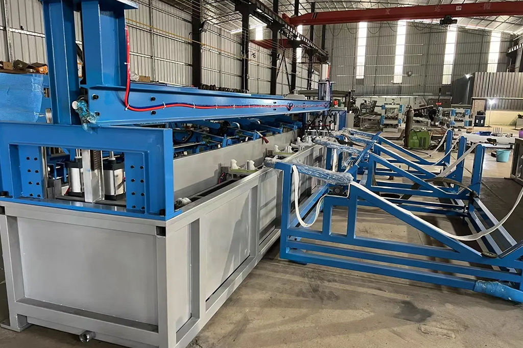Pipe pressure testing machine