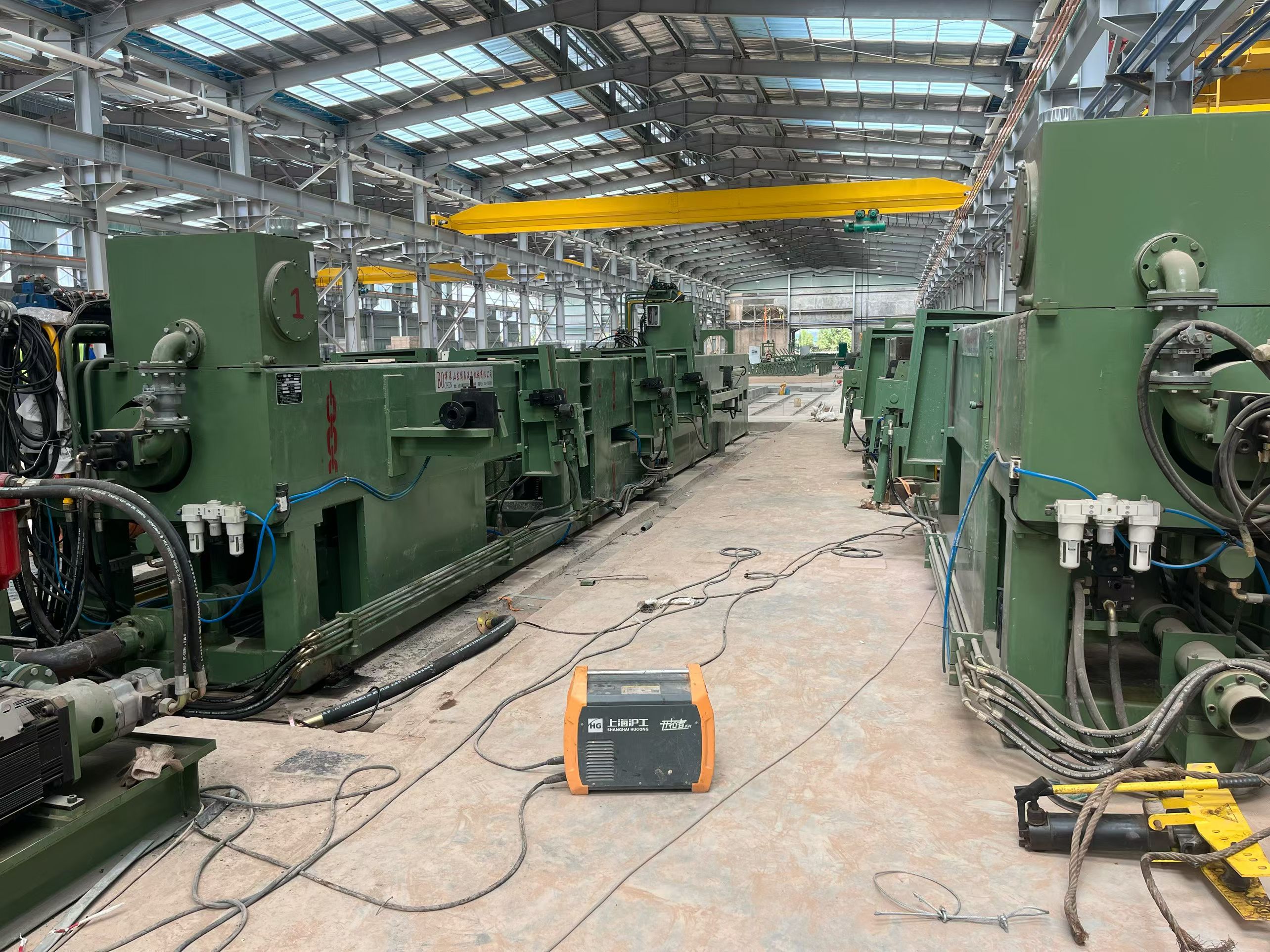 pipe hydro testing machine