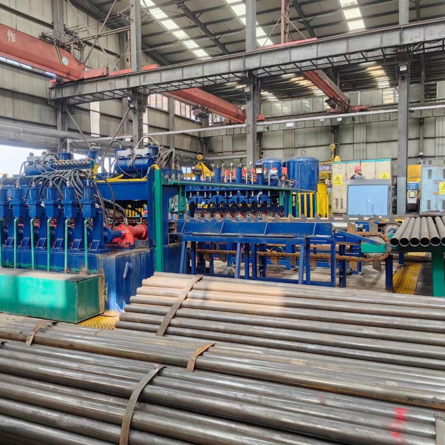 pipe hydro testing machine
