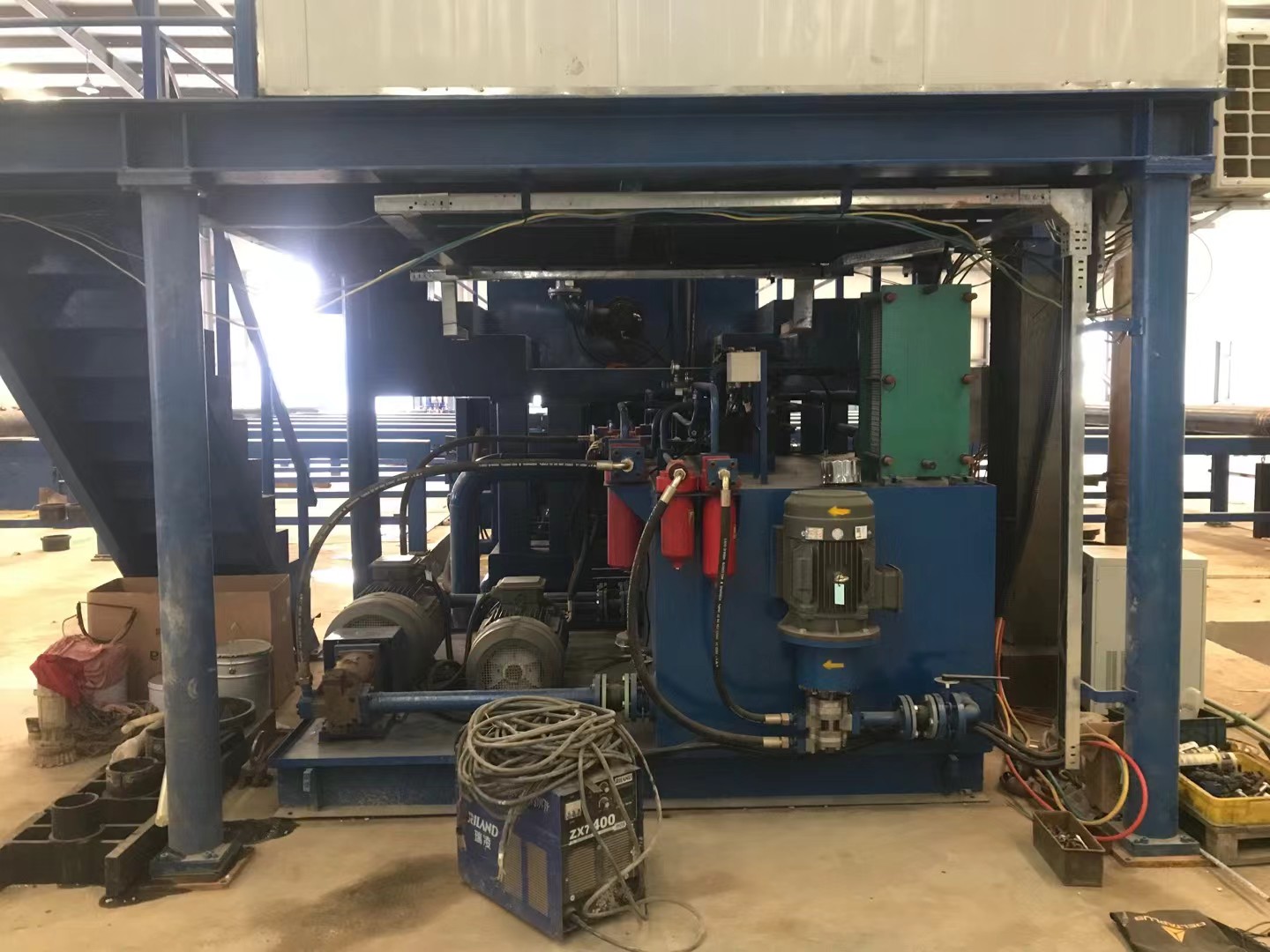 pipe hydro testing machine