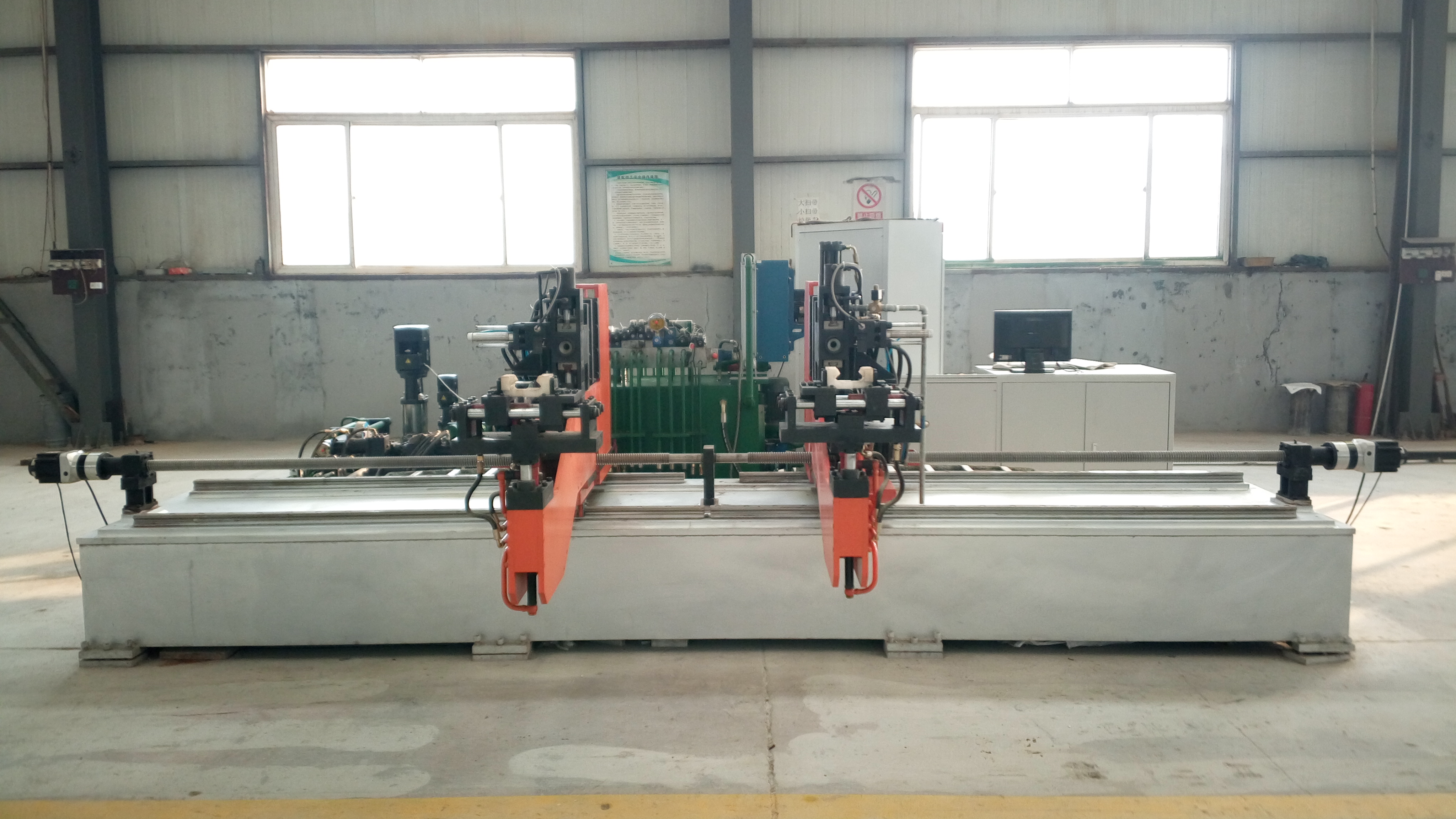 pipe hydro testing machine